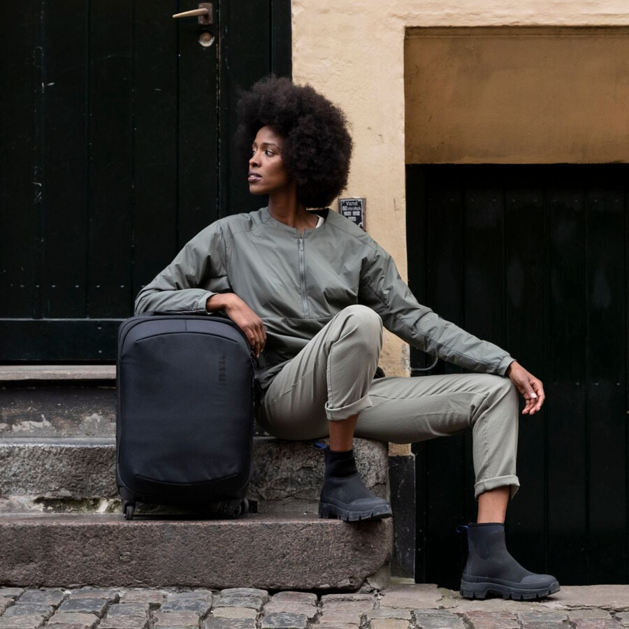 handbagageväska spinner 55 cm mörk skiffergrå