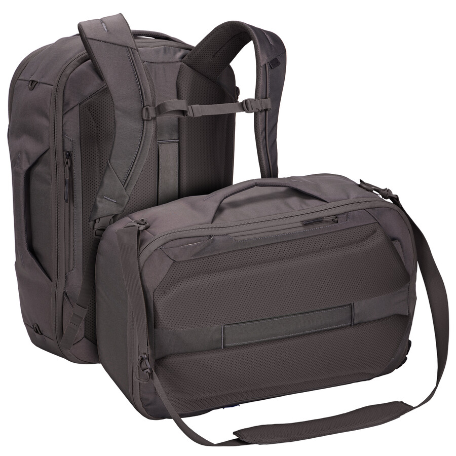 konvertibel handbagageväska 40l vetiver grå