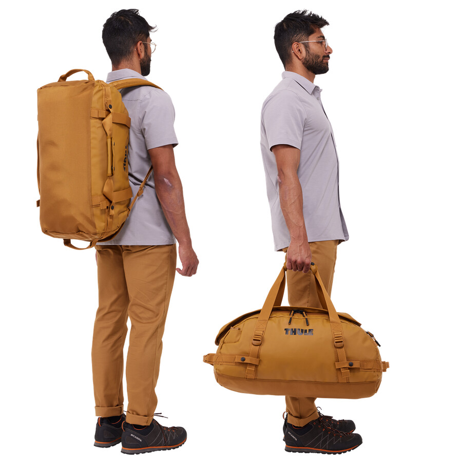 40l duffelväska golden