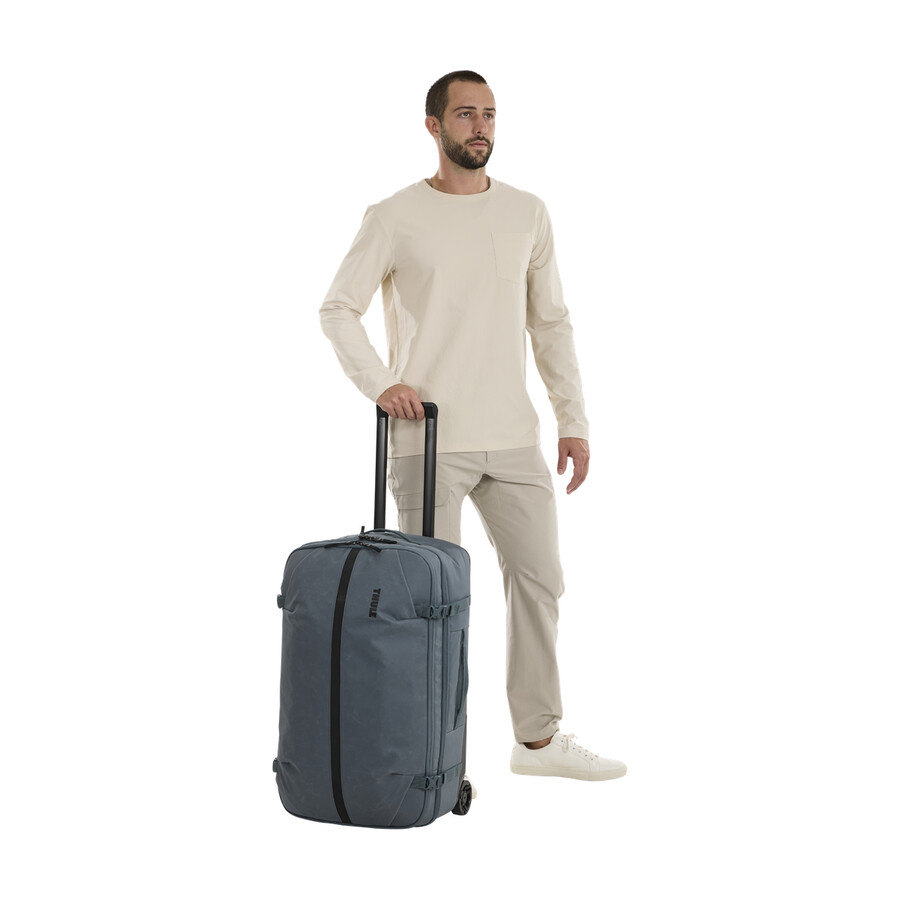 check-in duffelväska med hjul 70 cm28 tum mörk skiffergrå
