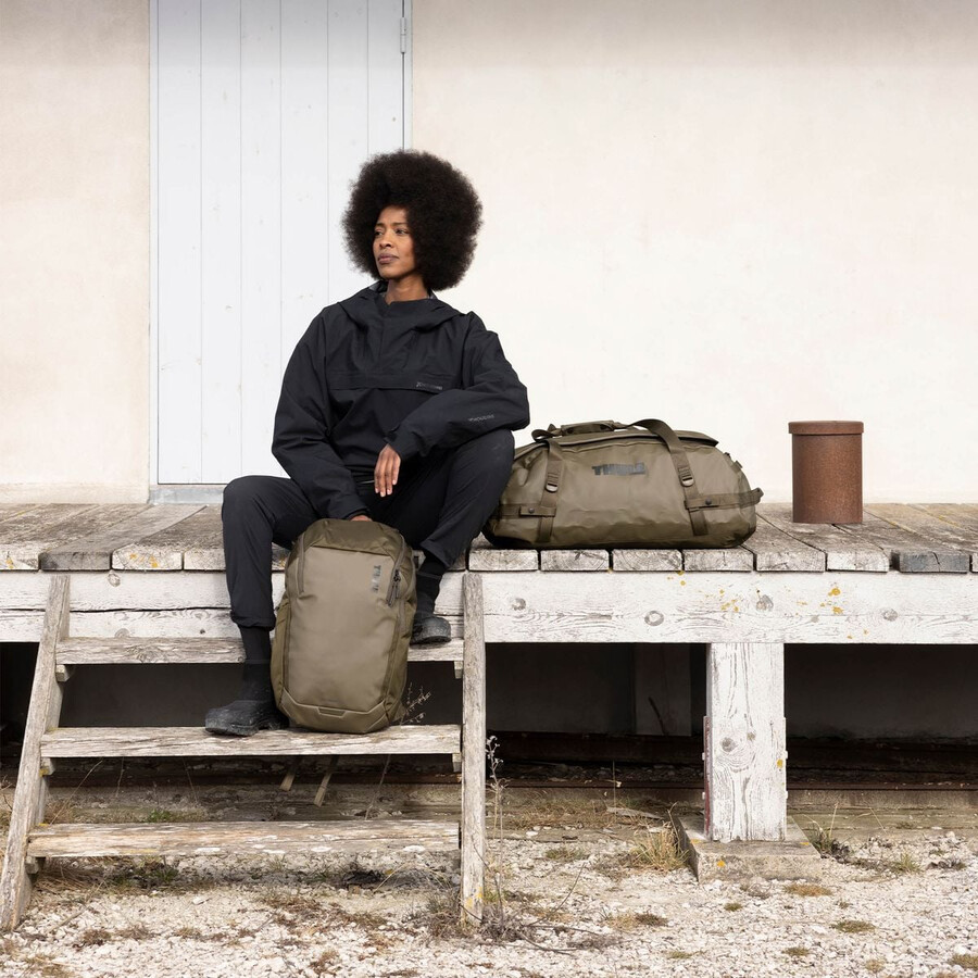 40l duffelväska djup khaki