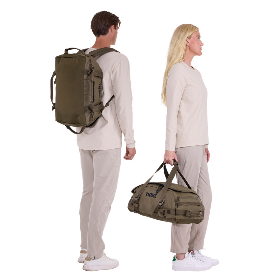 30l duffelväska djup khaki