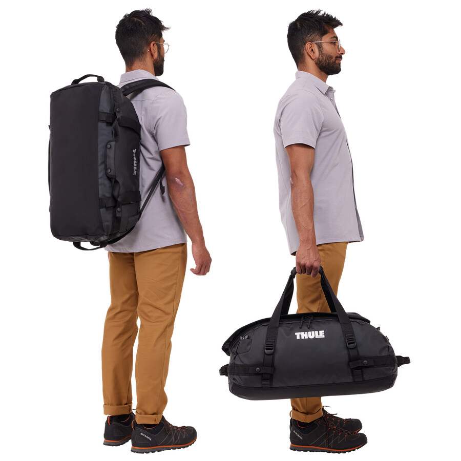 40l duffelväska svart