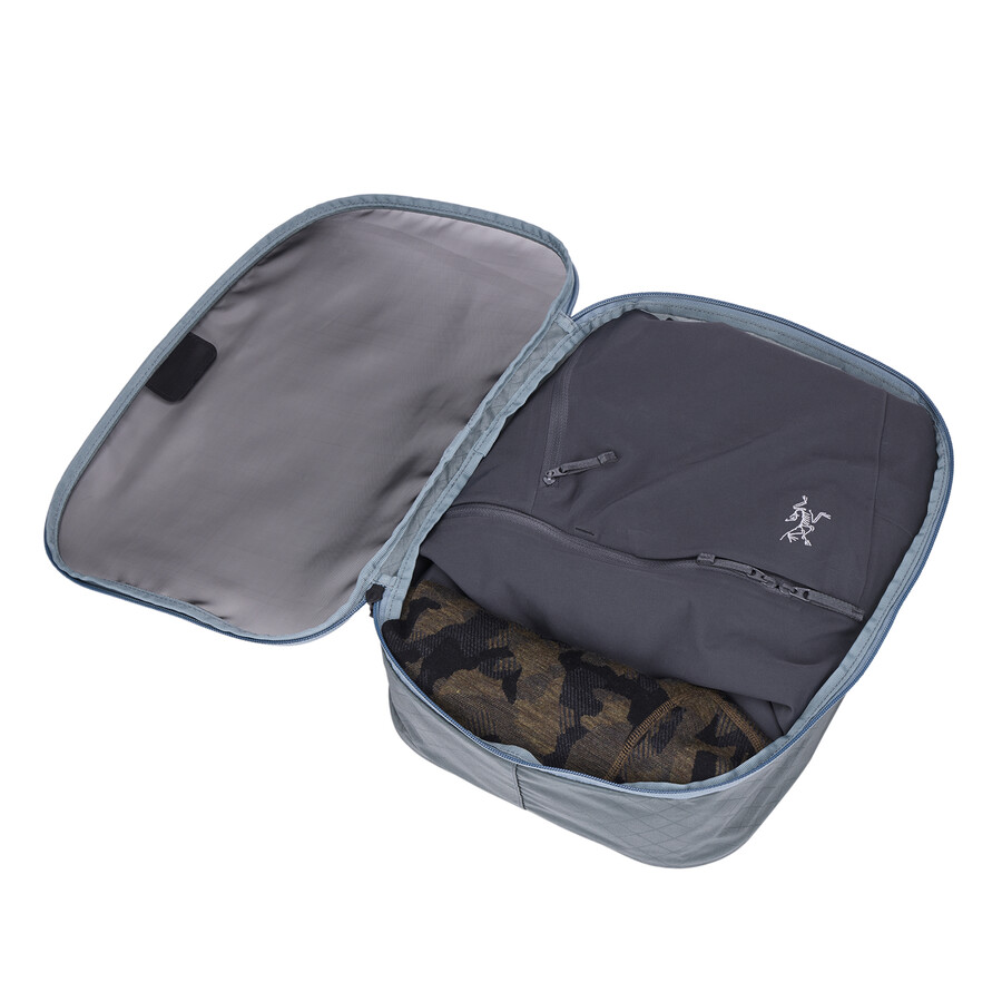 packkub medium pond grå