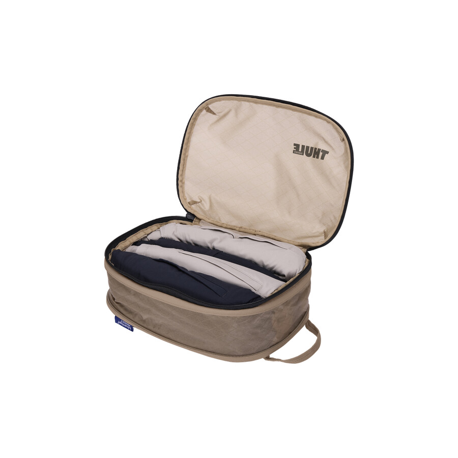 kompressionspackningskub liten mjuk beige
