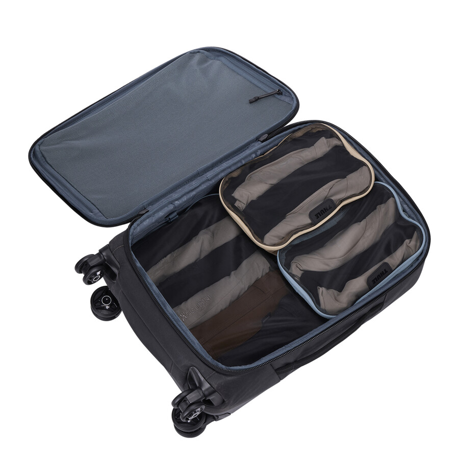 set med 1 förpackningskub medium och 1 förpackningskub liten mild beige