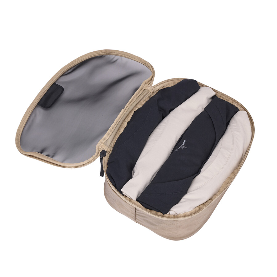 packkub liten mjuk beige