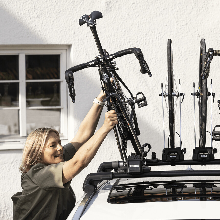 takräcke framhjulshållare aluminium