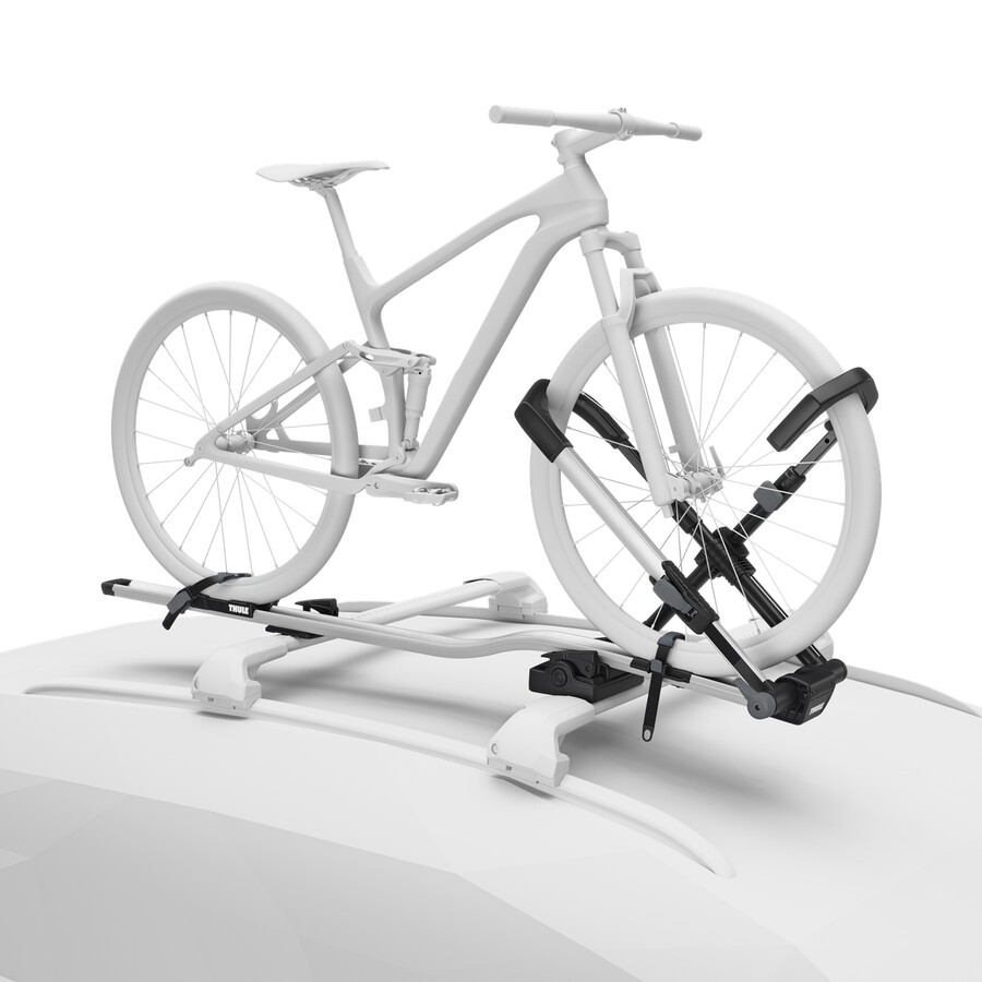 cykelställ för takmontering svartaluminium