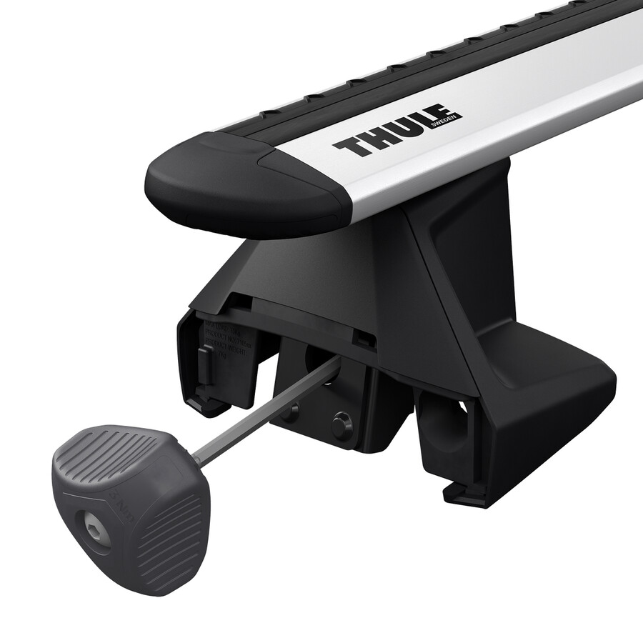 thule evo klämfot för fordon 4-pack svart