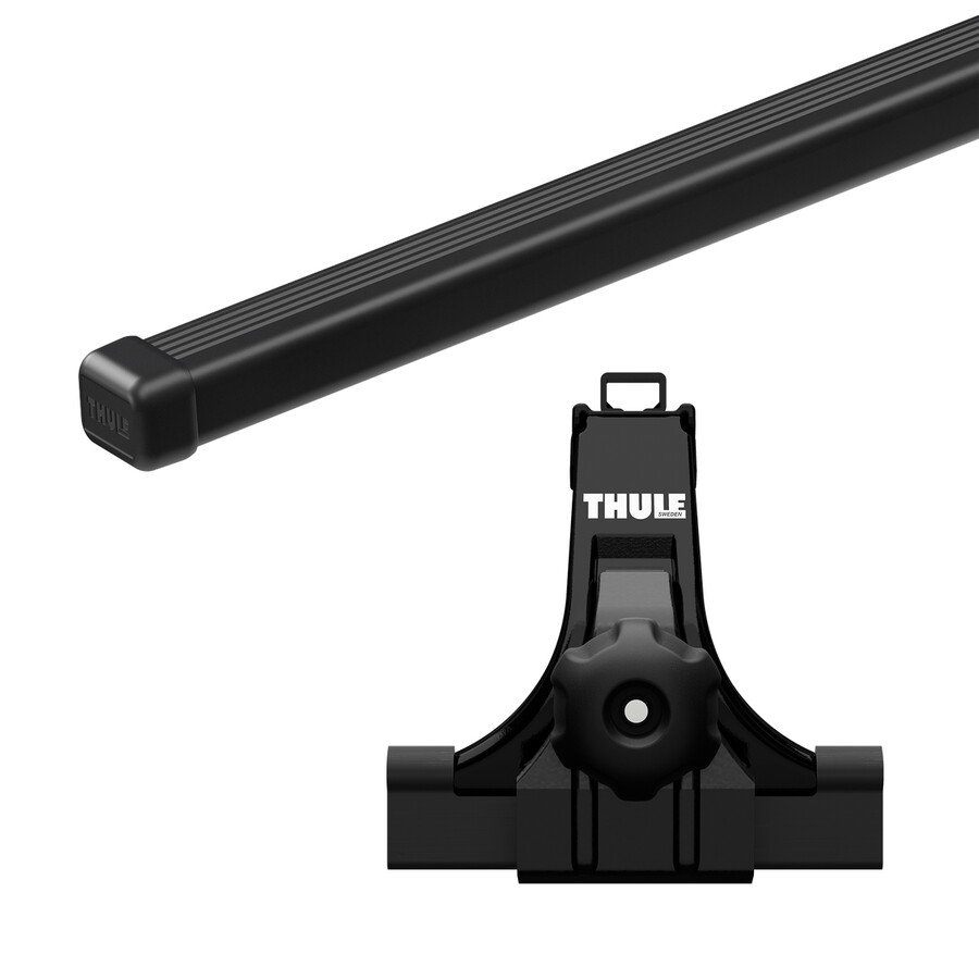thule squarebar evo takräckessystem svart