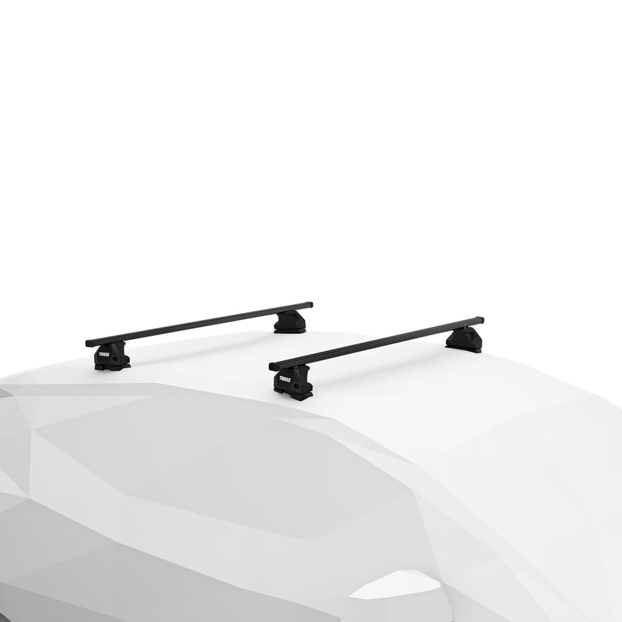 thule squarebar evo takräckessystem svart