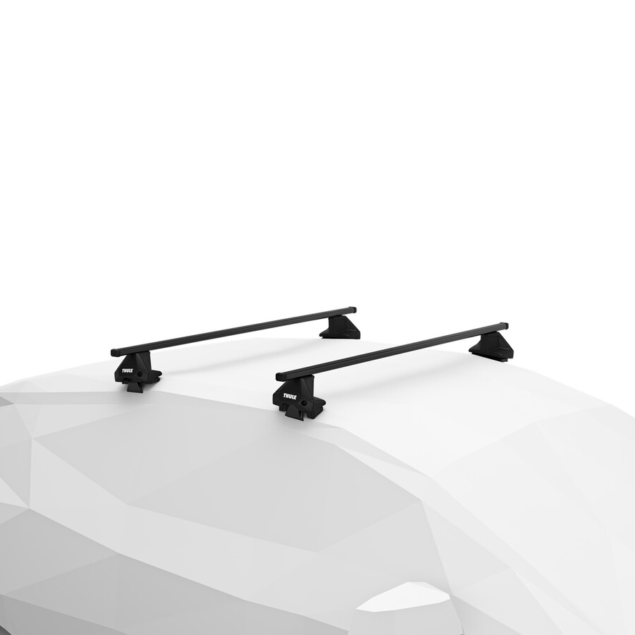 thule squarebar evo takräckessystem svart
