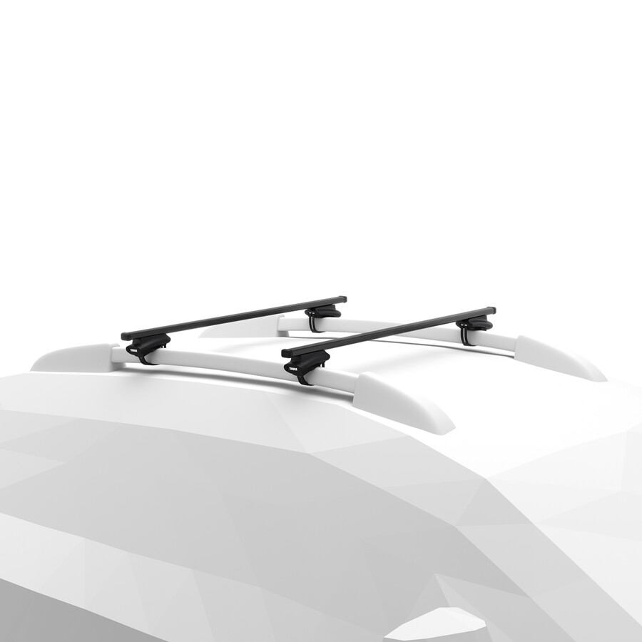 thule squarebar evo takräckessystem svart
