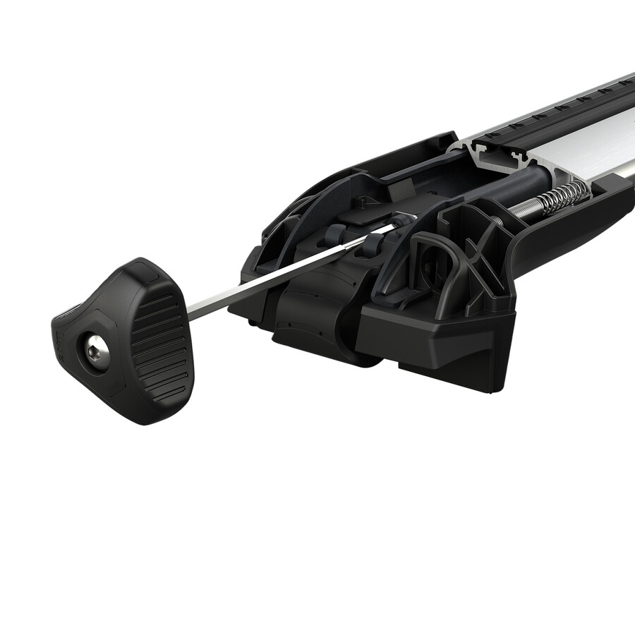 thule edge upphöjd skenfot för fordon 4-pack svart