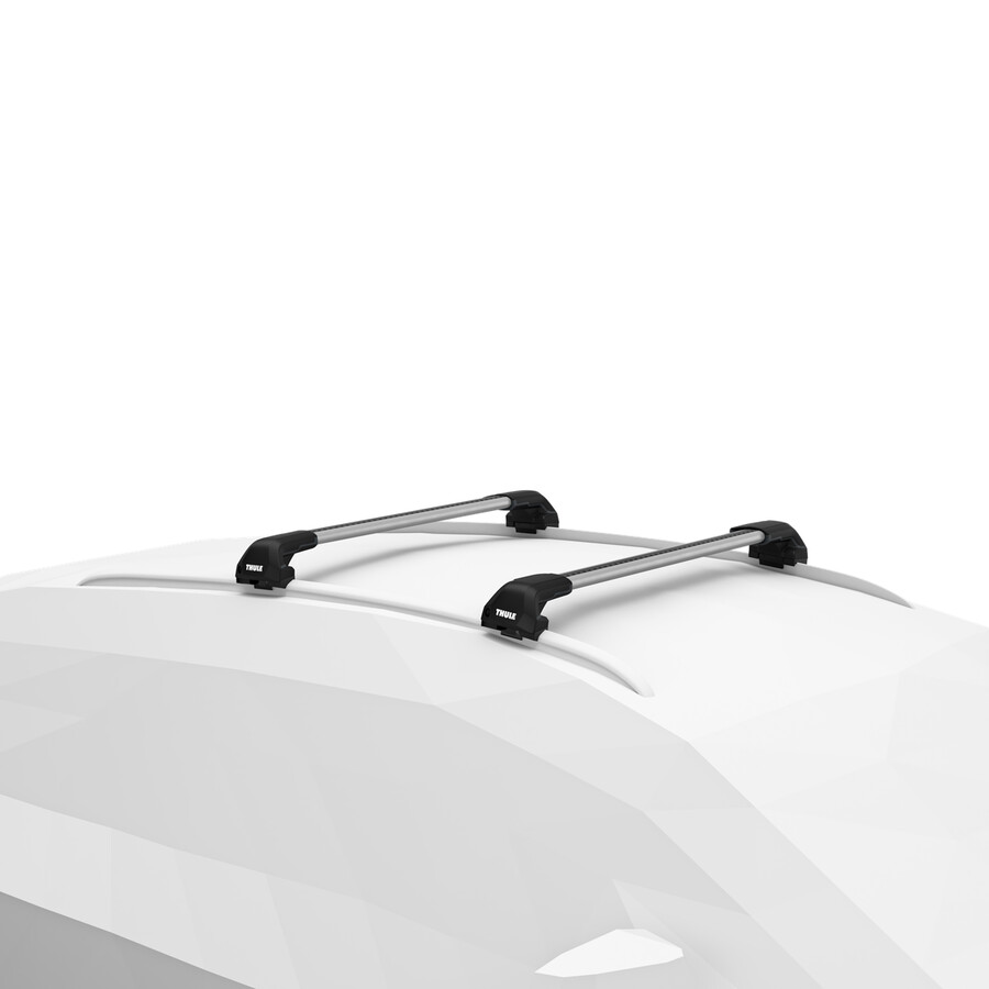 thule edge infälld skenfot för fordon 4-pack svart