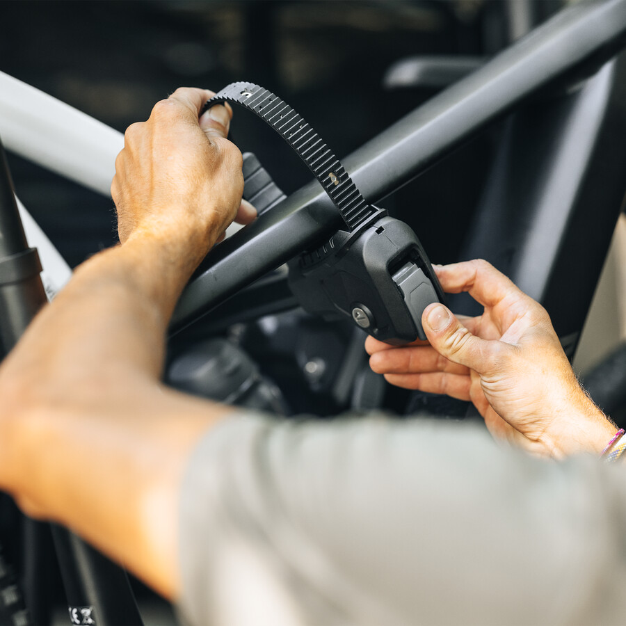 elcykelhållare för skåpbilar