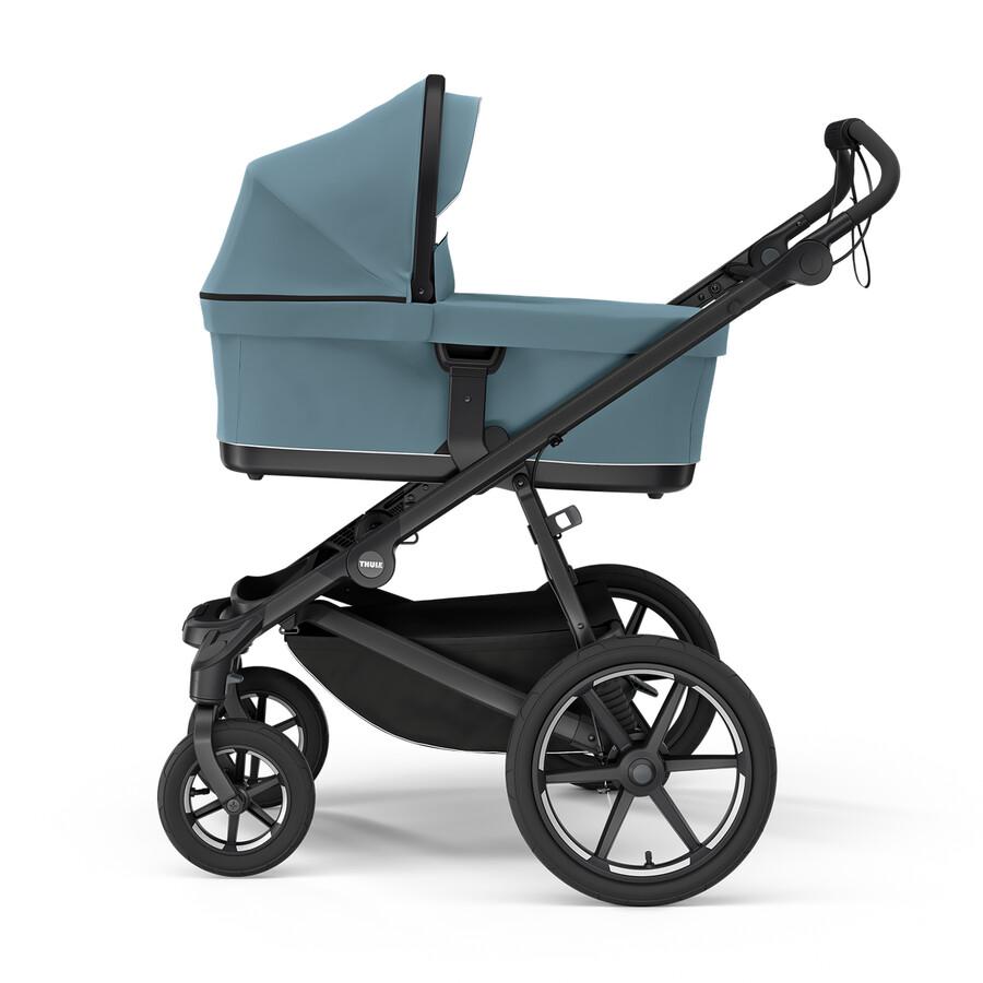 thule urban glide 4-hjulig terrängvagn mellanblå