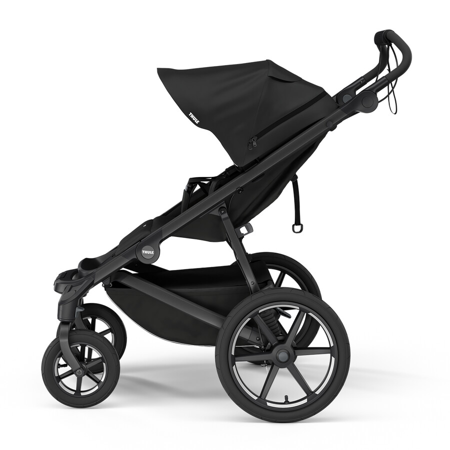 thule urban glide 4-hjulig terrängvagn svart