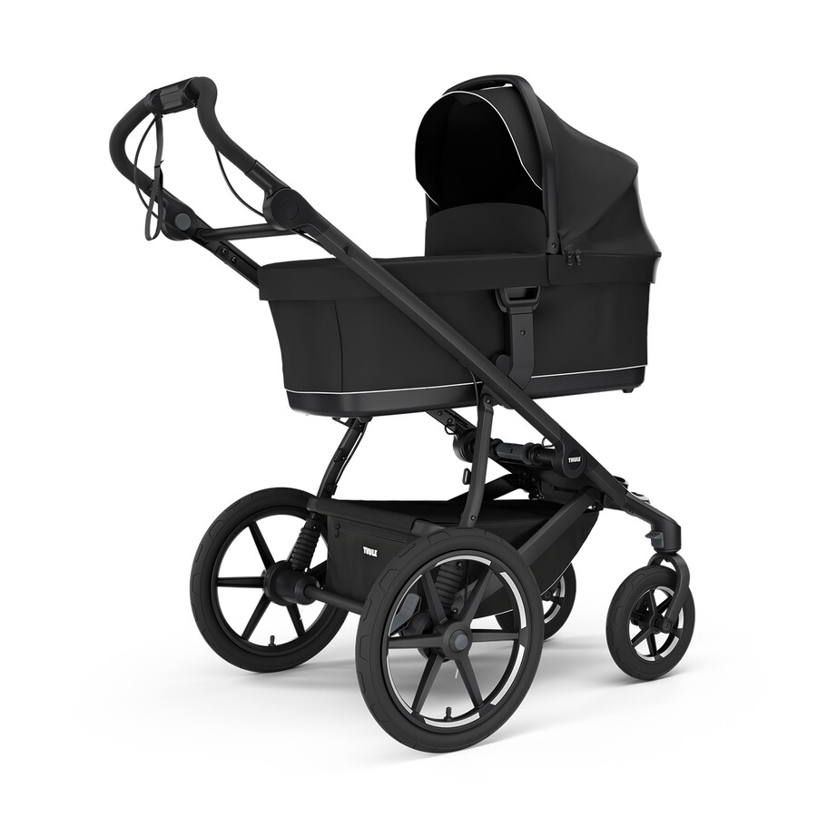 thule urban glide 4-hjulig terrängvagn svart