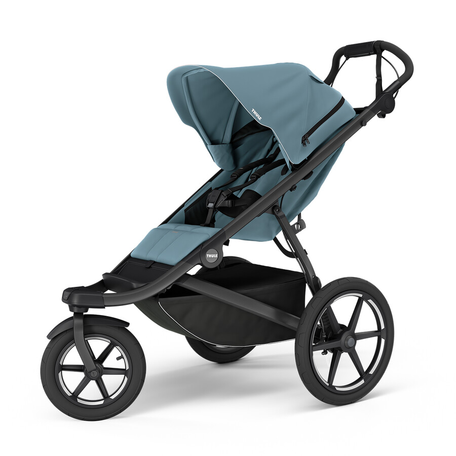thule urban glide 3 all-terrain barnvagn mellanblå
