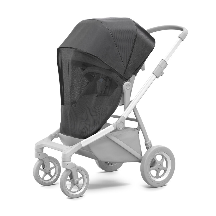 thule sleek mesh-överdrag svart