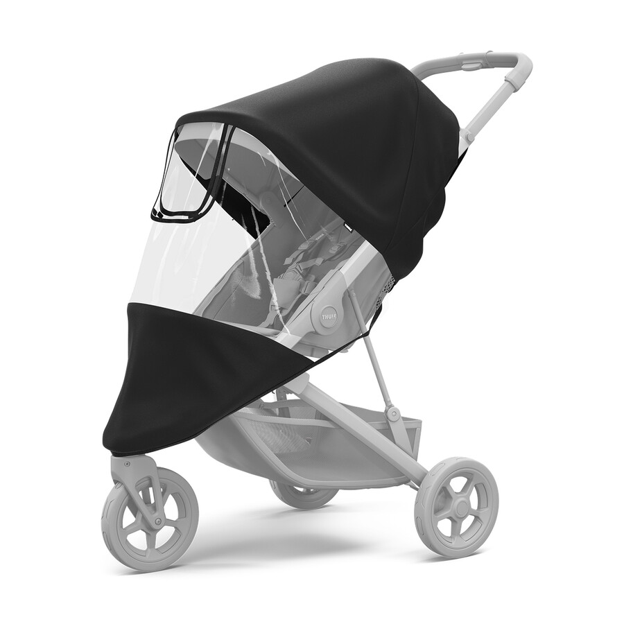 thule spring regnskydd svart