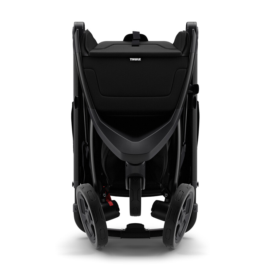city barnvagn midnight black on black