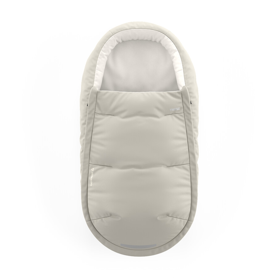 Åkpåse för barnvagn naturbeige