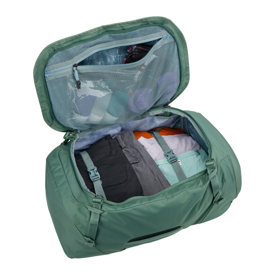 60l dam reseryggsäck hazy green