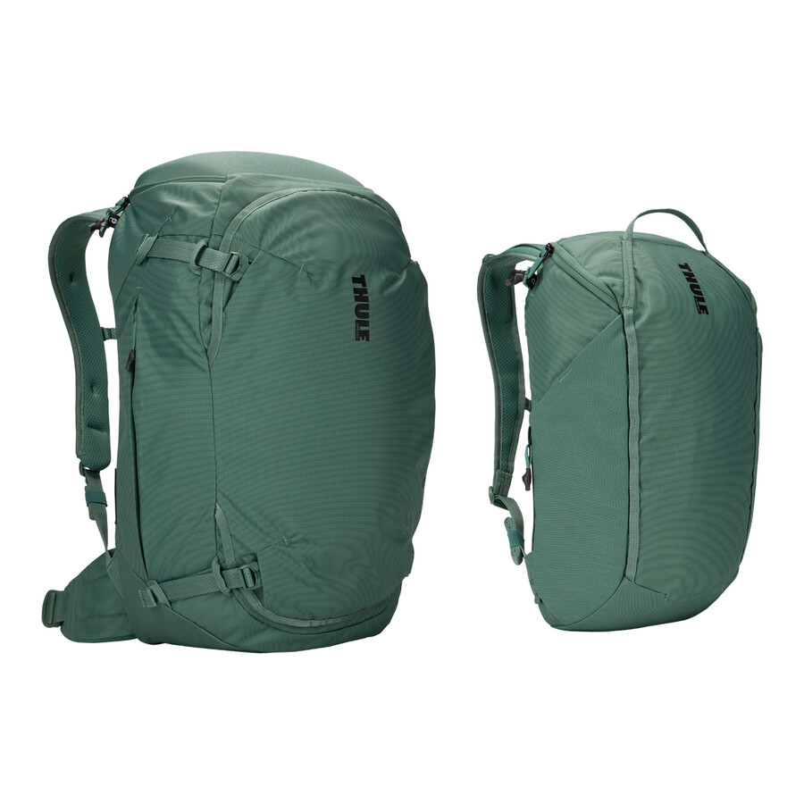 60l reseryggsäck hazy green