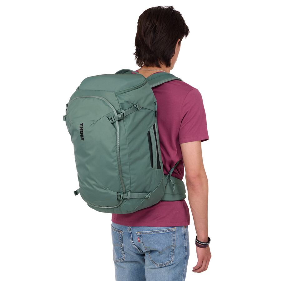 40l reseryggsäck hazy grön