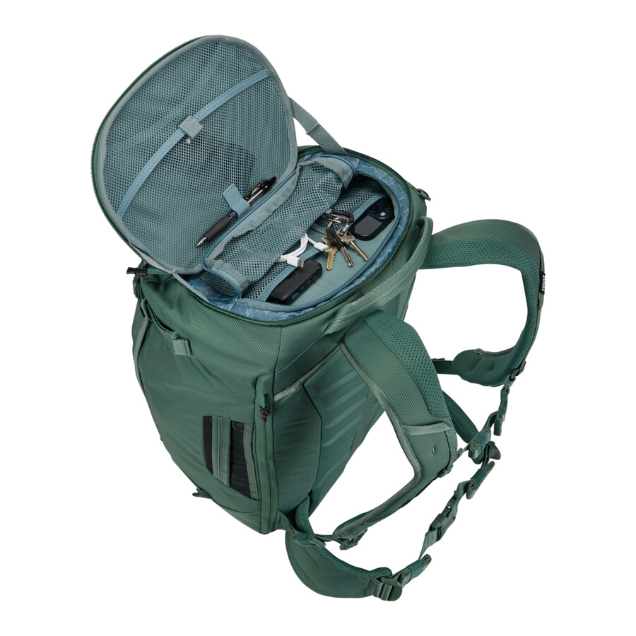 40l reseryggsäck hazy grön