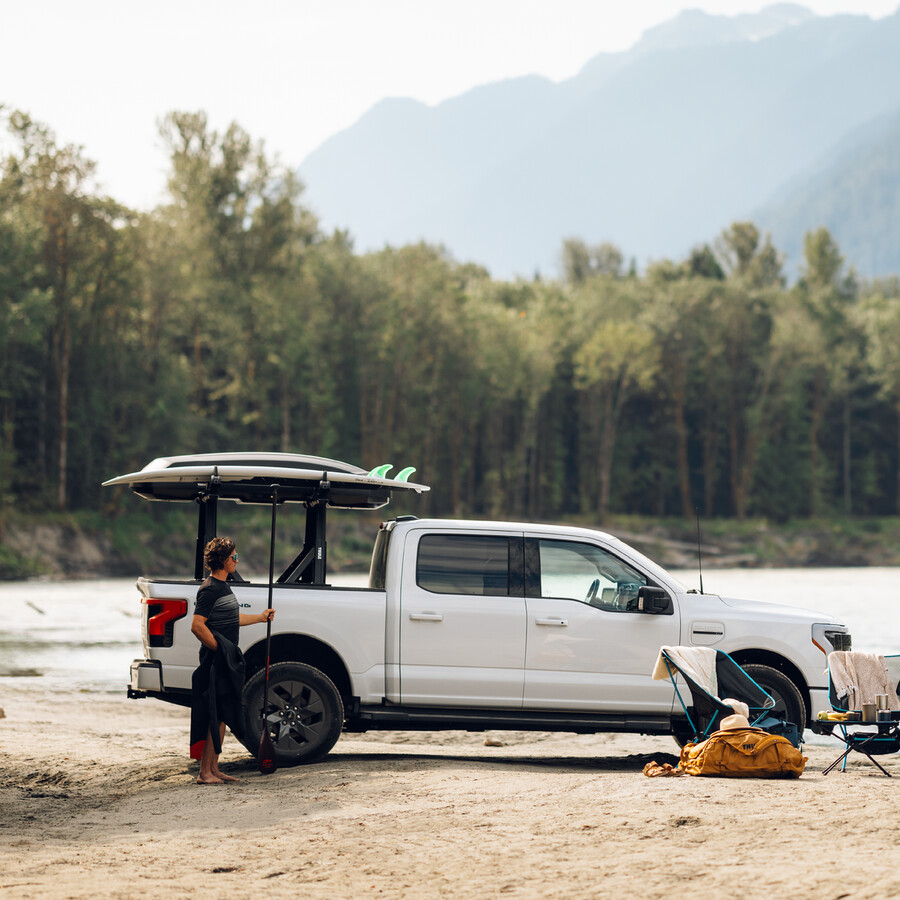 thule xscape upprättstående pickup-lastbilshållare