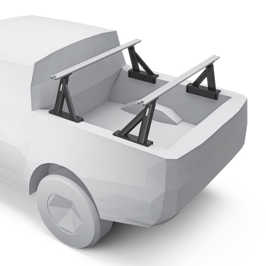 thule xscape sängräcke upprätt pickup truck rack