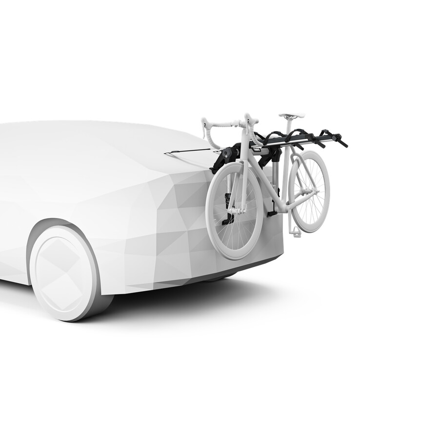 hängande cykelställ för 3 cyklar svartaluminium
