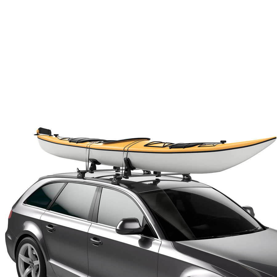 thule dockglide kajakställ horisontellt svart