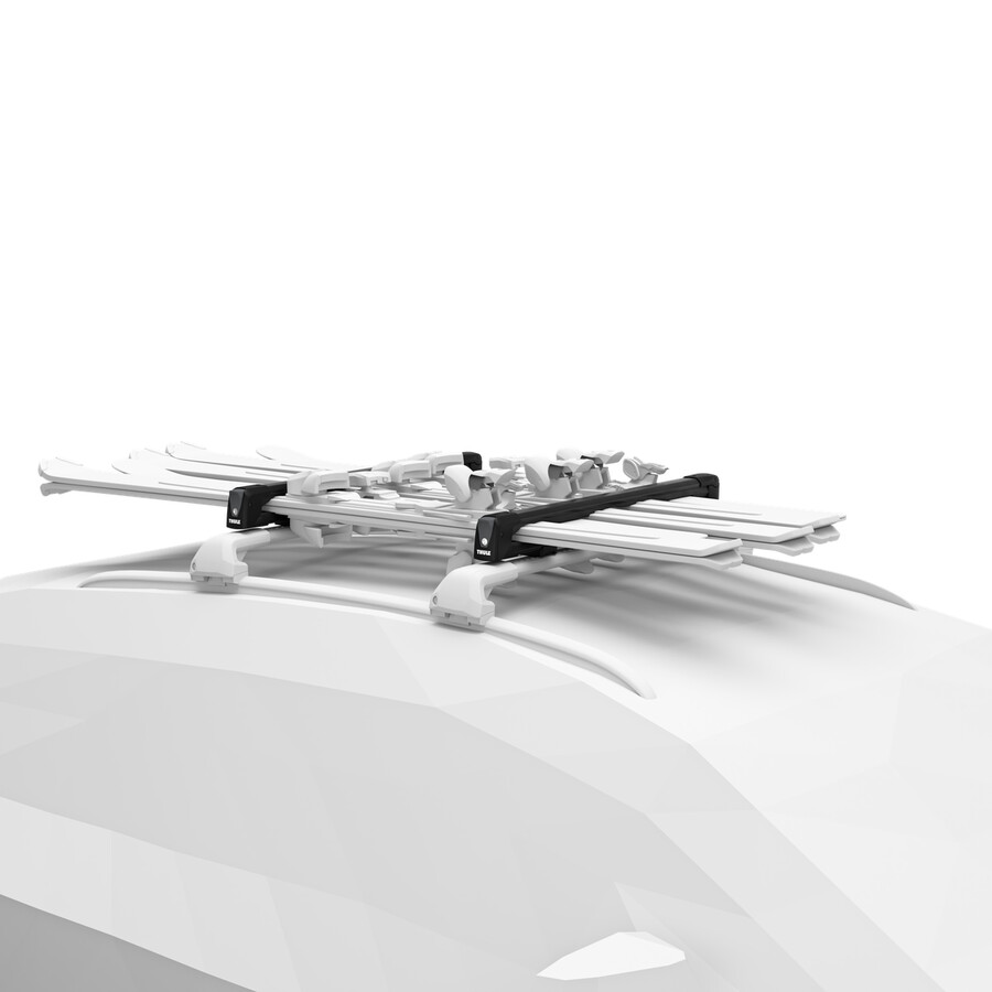 thule snowpack l skid- och snowboardhållare svart