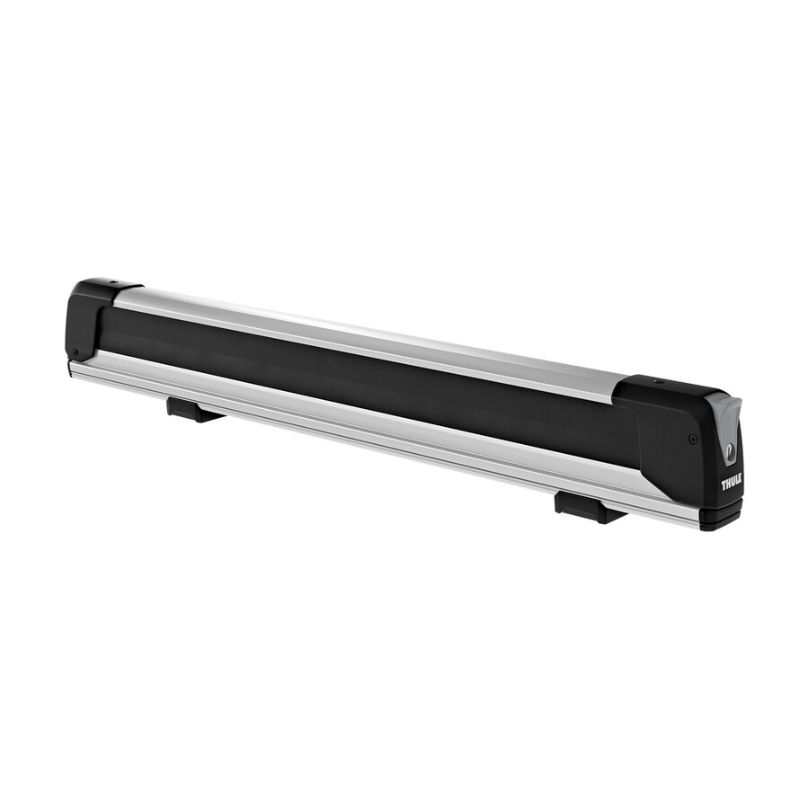 thule snowpack extender skid- och snowboardhållare i aluminium