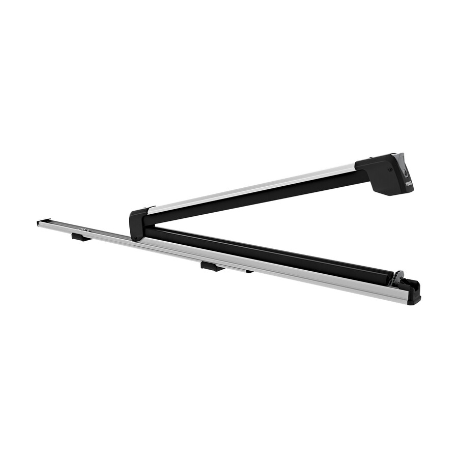 thule snowpack extender skid- och snowboardhållare i aluminium