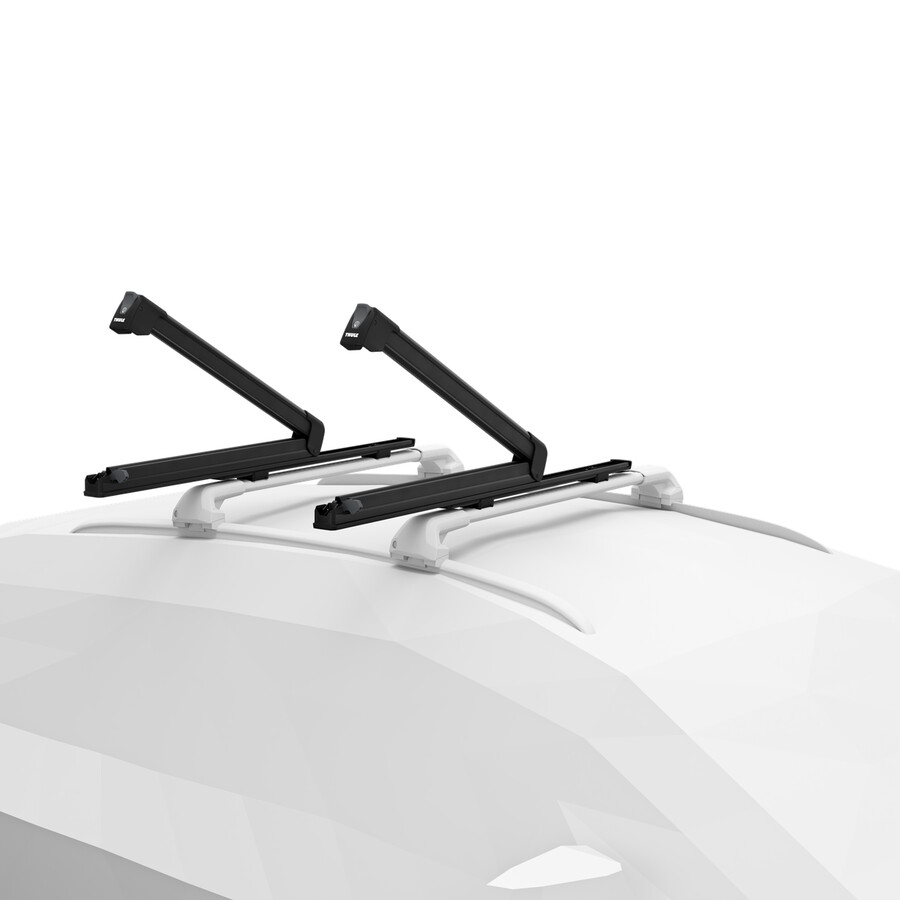 thule snowpack extender skid- och snowboardhållare svart